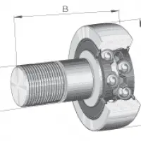 Направляющие ролики с цапфой KR52..-2RS
