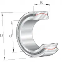 Шарнирные подшипники GE..-UK-2RS
