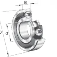 Шариковые подшипники радиальные 622..-2RSR