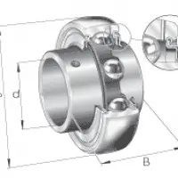 Закрепляемые подшипники GY..-KRR-B-AS2/V