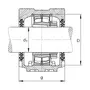 SNV090-F-L + 21308K + H308 + DH608