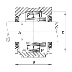 SNV052-F-L + 22205K + H305 + FSV505