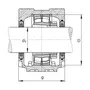 SNV100-F-L + 22309K + H2309X109 + FSV609